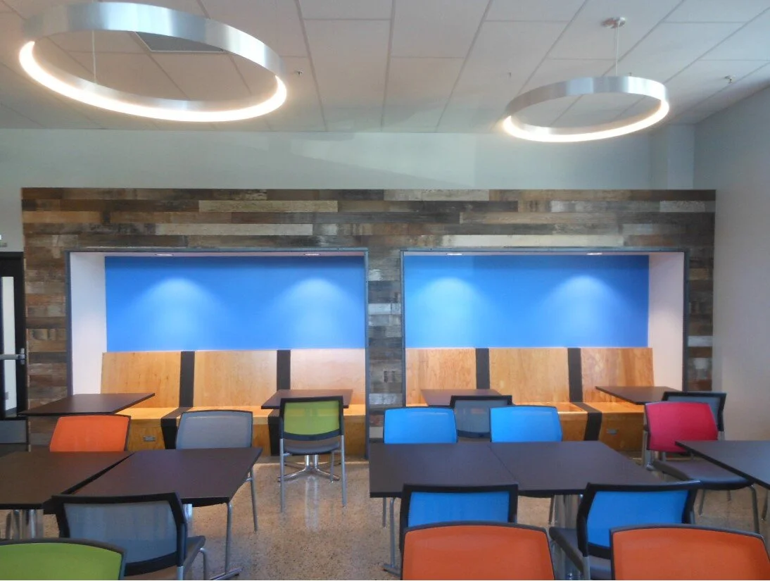 Institutional interior featured by draw2build